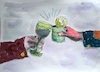 Cartoon: cheers (small) by Zlatko Iv tagged cheers