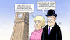 Cartoon: UK-Kommunalwahlen