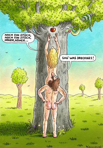 Порно Комиксы Адам И Ева