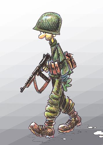army soldier cartoon