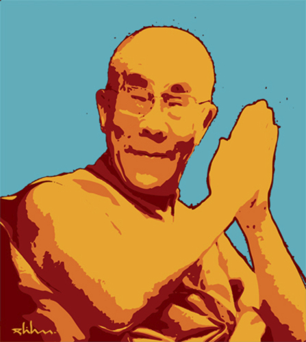 dalai lama cartoon