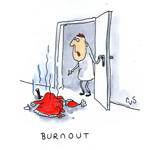 Burnout Cartoon