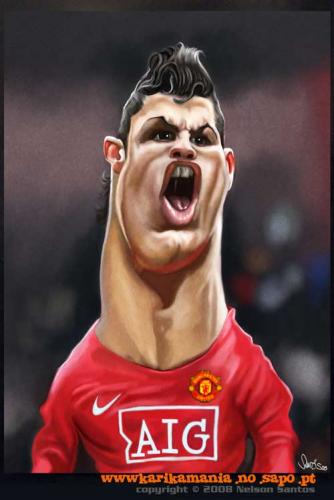 من هدا الاعب Cristiano_ronaldo_caricature_404655