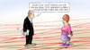 Cartoon: Rote Linien für Haushalt 2025