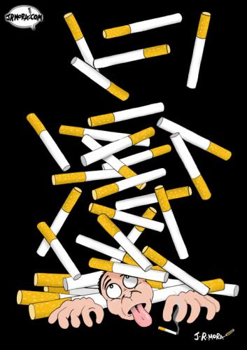 tobacco By jrmora | Media & Culture Cartoon | TOONPOOL