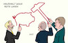 Cartoon: Rote Linien