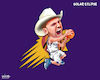 Cartoon: Phoenix Sun Doncic Eclipse (small) by karlwimer tagged sports,cartoon,nba,basketball,phoenix,suns,dallas,mavericks,luka,doncic,playoffs