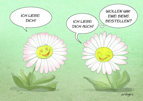 Cartoon: Blümchensex (medium) by droigks tagged cartoon,comic,droigks,liebe,bestäubung,blumen,blümchensex,zuneigung,dienstleistung,frühling,frühlingserwachen,liebesgeständnis,vermehrung,paarung,biene,bestäuber,insekt,fortpflanzung,cartoon,comic,droigks,liebe,bestaübung,sex,blumen,blümchensex,zuneigung,dienstleistung,frühling,frühlingserwachen,liebesgeständnis,vermehrung,paarung,biene,bestäuber,insekt,fortpflanzung