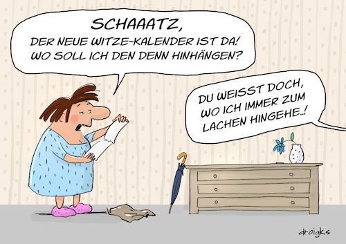 Cartoon: Ort des Lachens (medium) by droigks tagged keller,lachen,bierernst,spassverderber,droigks,humorlos,ernst,lustig,todernst,klischee,witz,kalender,keller,lachen,bierernst,spassverderber,droigks,humorlos,ernst,lustig,todernst,klischee,witz,kalender