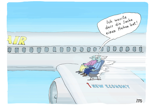 Cartoon: Schnäppchenjäger (medium) by darkplanet tagged billigflieger,dummkopf,easyjet,ferien,flugzeug,geiz,passagier,payback,ryanair,schnäppchen,service,servicewüste,sitz,sparer,sparfuchs,urlaub,billigflieger,dummkopf,easyjet,ferien,flugzeug,geiz,passagier,payback,ryanair,schnäppchen,service,servicewüste,sitz,sparer,sparfuchs,urlaub