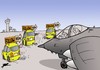 Cartoon: Operation Odyssey Dawn (small) by Ballner tagged lybia