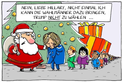 Cartoon: die letzte hoffnung (medium) by leopold maurer tagged usa,präsidentschaftswahl,clinton,trump,wahlleute,wahlmänner,wahl,mehrheit,usa,präsidentschaftswahl,clinton,trump,wahlleute,wahlmänner,wahl,mehrheit