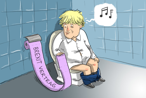 johnson und der brexit vertrag