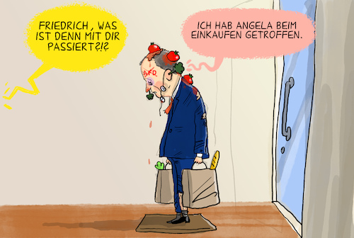 Merkel kritisiert Merz