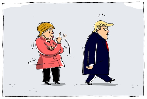 merkel und trump