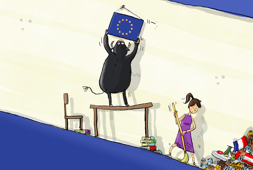 Cartoon: Nach der Eu-Wahl (medium) by leopold maurer tagged rechtsruck,rechter,rand,wahl,eu,gestärkt,mitte,gewinnt,gewinner,verlierer,denkzettel,demokratie,junge,wähler,europa,frankreich,österreich,italien,fpö,le,pen,meloni,fratelli,di,italia,grün,verlust,links,sozialdemokratisch,sozial,themen,klimaschutz,wahlbeteiligung,deutschland,ampel,afd,cdu,csu,kanzler,scholz,leopold,maurer,karikatur,cartoon,rechtsruck,rechter,rand,wahl,eu,gestärkt,mitte,gewinnt,gewinner,verlierer,denkzettel,demokratie,junge,wähler,europa,frankreich,österreich,italien,fpö,le,pen,meloni,fratelli,di,italia,grün,verlust,links,sozialdemokratisch,sozial,themen,klimaschutz,wahlbeteiligung,deutschland,ampel,afd,cdu,csu,kanzler,scholz,leopold,maurer,karikatur,cartoon