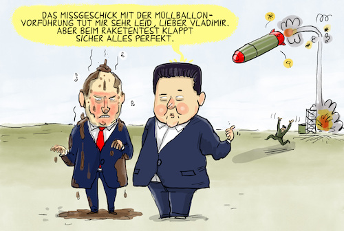 Putin besucht Nordkorea