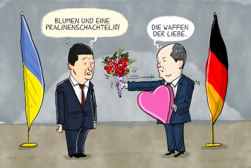 Scholz besucht Ukraine