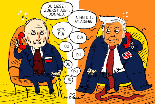 Trump Putin Telefonat