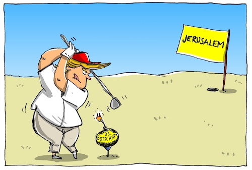 trump und jerusalem