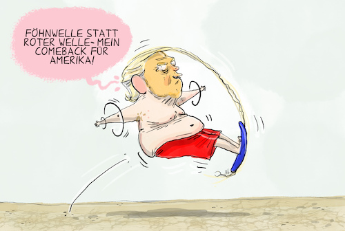 Trump will erneut antreten