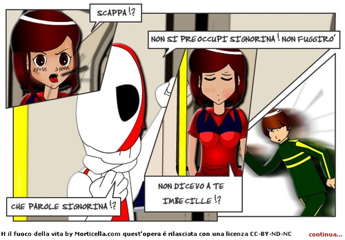 Cartoon: H Eroe pervertito completo (medium) by morticella tagged anime,manga,fumetti,morticella,comics,gratis