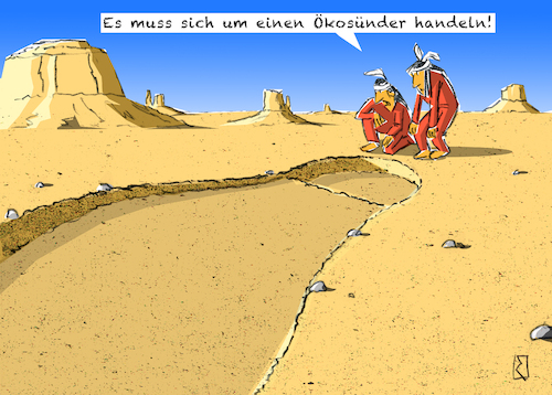 Cartoon: Ökosünder (medium) by Jan Rieckhoff tagged tiere,gaia,leben,ökozid,verschmutzung,umwelt,klima,zerstörung,atmosphäre,wasser,abholzung,kontamination,boden,rohstoff,ausbeutung,schädigung,flüsse,wälder,verseuchung,natur,welt,flora,fauna,generationen,cartoon,witz,comic,karikatur,zeichnung,jan,rieckhoff,tiere,gaia,leben,ökozid,verschmutzung,umwelt,klima,zerstörung,atmosphäre,wasser,abholzung,kontamination,boden,rohstoff,ausbeutung,schädigung,flüsse,wälder,verseuchung,natur,welt,flora,fauna,generationen,cartoon,witz,comic,karikatur,zeichnung,jan,rieckhoff