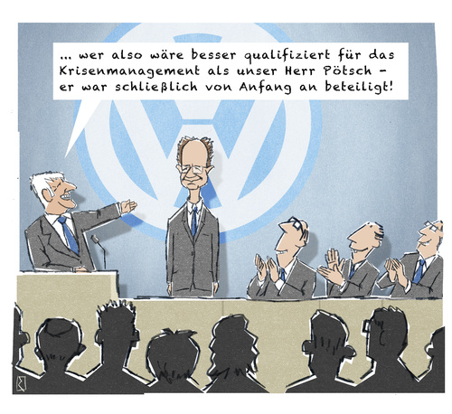 Vw Vorstand By Jan Rieckhoff Business Cartoon Toonpool