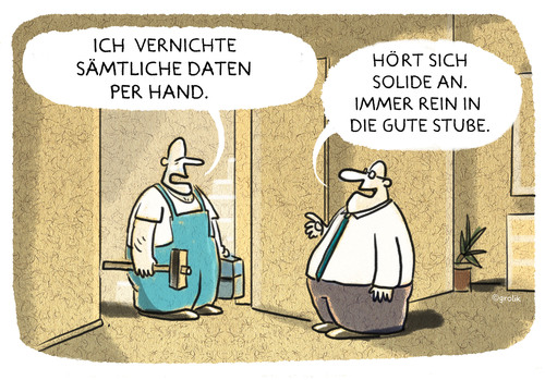 Cartoon: ... (medium) by markus-grolik tagged privatsphäre,datenspuren,software,festplatte,nsa,prism,überwachung,hammer,ohnmacht,daten,ausspähen,weiterleiten,analyisieren,apple,mail,konten,konto,datenflut,big,data,usa,facebook,microsoft,cartoon,grolik,privatsphäre,datenspuren,software,festplatte,nsa,prism,überwachung,hammer,ohnmacht,daten,ausspähen,weiterleiten,analyisieren,apple,mail,konten,konto,datenflut,big,data,usa,facebook,microsoft,cartoon,grolik,handwerker,handwerk