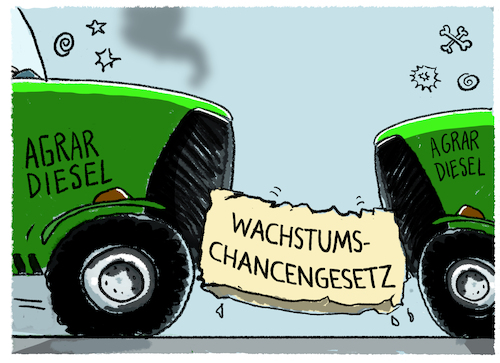 Cartoon: Agrardiesel... (medium) by markus-grolik tagged agrardiesel,subventionen,proteste,ampel,landwirtschaft,oezdemir,bauern,landwirte,wachstumschancengesetz,wirtschaft,agrardiesel,subventionen,proteste,ampel,landwirtschaft,oezdemir,bauern,landwirte,wachstumschancengesetz,wirtschaft