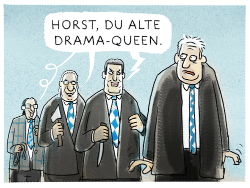 Cartoon: ...angezählt... (medium) by markus-grolik tagged csu,seehofer,bayern,söder,nachfolge,landtagswahl,2018,aigner,herrmann,union,münchen,ministerpräsident,csu,seehofer,bayern,söder,nachfolge,landtagswahl,2018,aigner,herrmann,union,münchen,mimisterpräsident