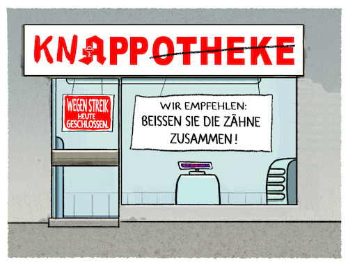 Apothekenstreik..