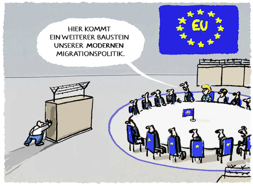 Cartoon: Brüssler Migrationspolitik... (medium) by markus-grolik tagged eu,europa,aussengrenzen,migration,grenzzaun,fluechtlinge,migranten,bruessel,migrantionspolitik,eu,europa,aussengrenzen,migration,grenzzaun,fluechtlinge,migranten,bruessel,migrantionspolitik