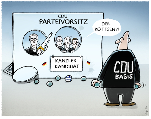 Cartoon: ...Casting... (medium) by markus-grolik tagged norbert,roettgen,cdu,groko,merkel,nachfolge,merz,laschet,spahn,machtkampf,parteivorsitz,kanzlerkandidat,csu,norbert,roettgen,cdu,groko,merkel,nachfolge,merz,laschet,spahn,machtkampf,parteivorsitz,kanzlerkandidat,csu