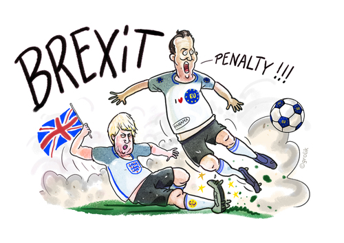 Cartoon: ...Endspiel... (medium) by markus-grolik tagged johnson,pfeffel,de,boris,alexander,brexit,ukip,brüssel,großbritanien,königreich,vereinigtes,premierminister,cameron,david,euro,fussball,endspiel,cameron,großbritanien,ukip,brexit,alexander,boris,de,pfeffel,johnson,euro,fussball,endspiel