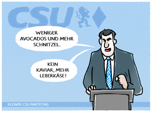 Cartoon: Foodblogger Söder (medium) by markus-grolik tagged soeder,parteitag,wuerzburg,avocados,csu,union,bayern,landtagswahl,wahlkampfmodus,waehler,wahlkampf,foodblogger,bloggen,blogger,essen,food,rezept,wahlen,soeder,parteitag,wuerzburg,avocados,csu,union,bayern,landtagswahl,wahlkampfmodus,waehler,wahlkampf,foodblogger,bloggen,blogger,essen,food,rezept,wahlen