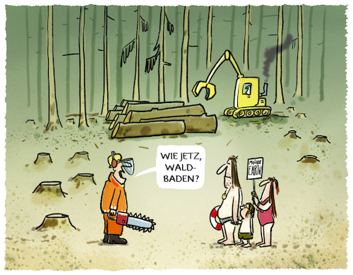 Cartoon: Forstwirtschaft (medium) by markus-grolik tagged wald,waldbaden,baum,forst,forstwirtschaft,papier,grün,mitter,natur,umwelt,umweltbewusstsein,wald,waldbaden,baum,forst,forstwirtschaft,papier,grün,mitter,natur,umwelt,umweltbewusstsein