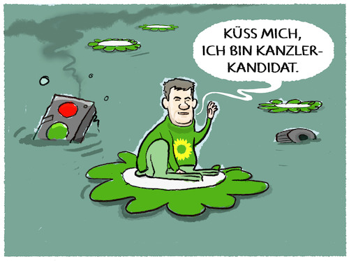 Cartoon: Habeck kürt sich.... (medium) by markus-grolik tagged habeck,robert,grüne,spd,ampel,deutschland,neuwahlen,vertrauensfrage,wahlen,kanzler,bundeskanzler,kanzlerkandidat,habeck,robert,grüne,spd,ampel,deutschland,neuwahlen,vertrauensfrage,wahlen,kanzler,bundeskanzler,kanzlerkandidat