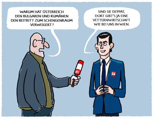 Cartoon: Habsburger Absage... (medium) by markus-grolik tagged habsburg,österreich,korruption,europa,schengenraum,kriterien,rechtsstaat,bulgrien,rumänien,kroatien,sebastian,kurz,övp,fpö,wien,habsburg,österreich,korruption,europa,schengenraum,kriterien,rechtsstaat,bulgrien,rumänien,kroatien,sebastian,kurz,övp,fpö,wien