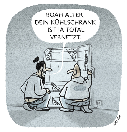 Cartoon: ..Smart-Home-Haushalt... (medium) by markus-grolik tagged grolik,haushalt,haus,intelligentes,industrie,vernetzung,daten,data,big,digital,kuehlschrank,vernetzt,home,smart,smart,home,vernetzt,kuehlschrank,digital,big,data,daten,vernetzung,industrie,intelligentes,haus,haushalt,grolik