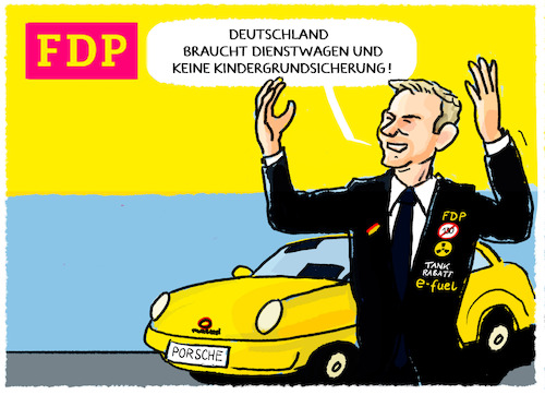 Cartoon: Lobby-Lindner (medium) by markus-grolik tagged fdp,parteitag,porsche,ampel,verkehrswende,auto,tempolimit,efuel,finanzminister,lobby,armut,familien,kinder,deutschland,kindergrundsicherung,fdp,parteitag,porsche,ampel,verkehrswende,auto,tempolimit,efuel,finanzminister,lobby,armut,familien,kinder,deutschland,kindergrundsicherung