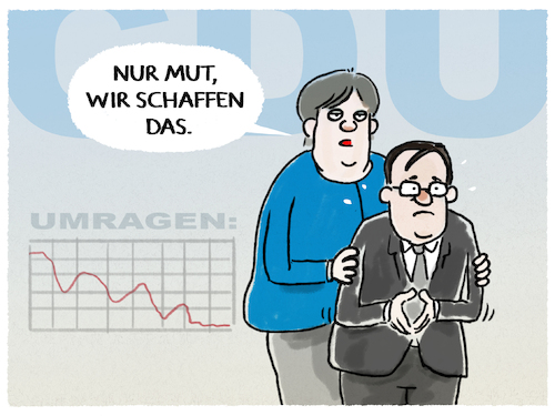 Cartoon: Mutti-Support... (medium) by markus-grolik tagged merkel,raute,unterstuetzung,bundestagswahlkampf,umfragen,cdu,union,parteivorsitz,laschet,scholz,kanzler,merkelnachfolge,merkel,raute,unterstuetzung,bundestagswahlkampf,umfragen,cdu,union,parteivorsitz,laschet,scholz,kanzler,merkelnachfolge