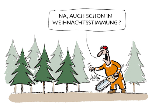 Cartoon: Oh Tannenbaum... (medium) by markus-grolik tagged weihnachten,ressourcenweihnachtsbäume,traditionen,baum,tannen,tannenbaum,natur,plantagen,klima,umwelt,motorsäge,baumschule,weihnachten,ressourcenweihnachtsbäume,traditionen,baum,tannen,tannenbaum,natur,plantagen,klima,umwelt,motorsäge,baumschule