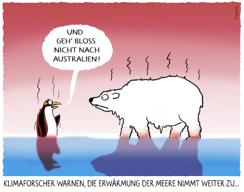 Cartoon: Ozeane erhitzen sich... (medium) by markus-grolik tagged klima,klimawandel,klimaforschung,meere,weltmeere,erwaermung,australien,buschbraende,co2,polkappen,abschmelzen,eisbaer,klima,klimawandel,klimaforschung,meere,weltmeere,erwaermung,australien,buschbraende,co2,polkappen,abschmelzen,eisbaer