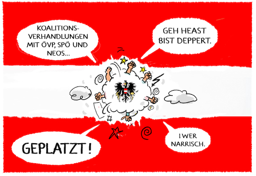 Cartoon: Regierung gesucht... (medium) by markus-grolik tagged österreich,koalition,koalitionsverhandlungen,wien,neos,neo,liberal,spö,övp,regierung,nehammer,wahl,österreich,koalition,koalitionsverhandlungen,wien,neos,neo,liberal,spö,övp,regierung,nehammer,wahl