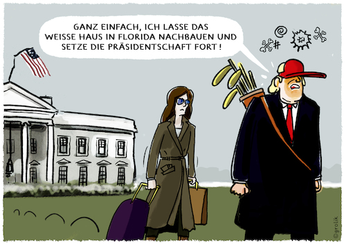 Trumps Auszug...