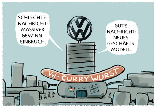 Verkaufsschlager VW Currywurst