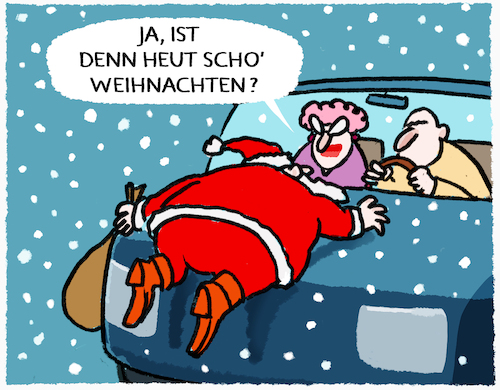 Cartoon: Vorausschauend unterwegs sein... (medium) by markus-grolik tagged weihnachten,auto,autofahrer,weihnachtsmann,nikolaus,kalender,weihnachtsstress,adventszeit,weihnachten,auto,autofahrer,weihnachtsmann,nikolaus,kalender,weihnachtsstress,adventszeit