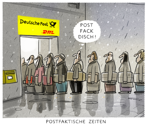 Cartoon: ...Warteschleife... (medium) by markus-grolik tagged post,warteschlange,paketdienste,dhl,fake,news,infopaket,winter,weihnachten,online,business,zalando,amazon,post,warteschlange,paketdienste,dhl,fake,news,infopaket,winter,weihnachten,online,business,zalando,amazon