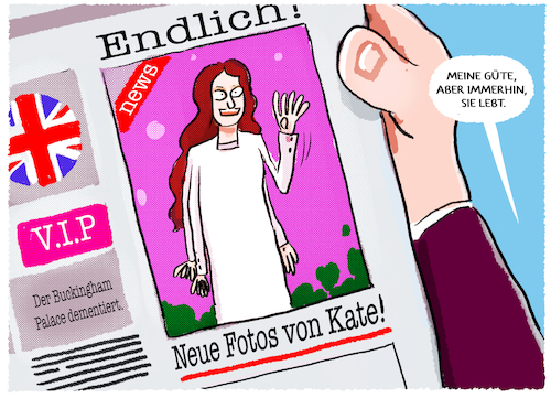 Cartoon: Was ist mit Kate? (medium) by markus-grolik tagged kate,middleton,royals,kensington,palast,buckingham,palace,london,deep,fake,bildbearbeitung,charles,king,william,monarchie,thron,kate,middleton,royals,buckingham,palace,london,deep,fake,bildbearbeitung,charles,king,william,monarchie,thron